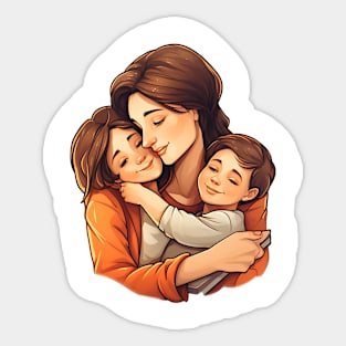 A mother's love is the strongest energy known to mankind Sticker